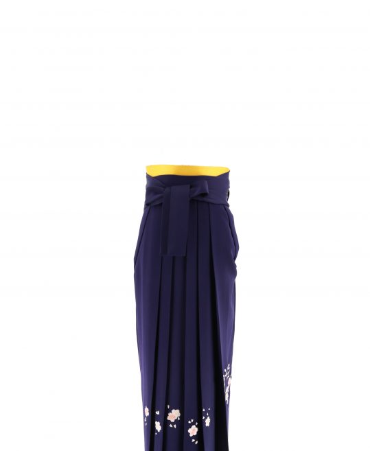 卒業式袴単品レンタル[刺繍]紫色に桜刺繍[身長158-162cm]No.289